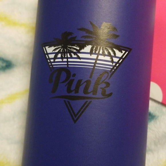 PINK foam retro water bottle brand new - Picture 2 of 5